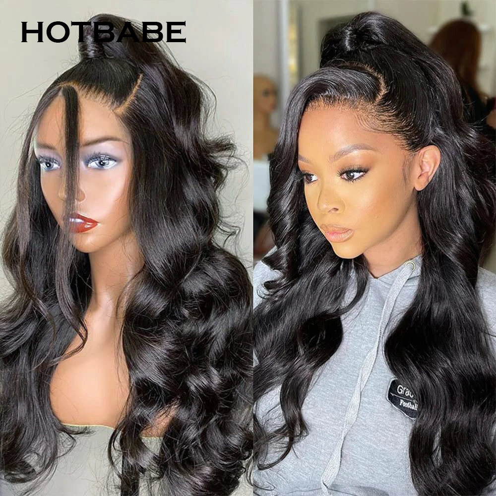 

250 Density Body Wave 13x4/13x6 Transparent Lace Front Wigs For Women Human Hair Brazilian Pre Plucked Glueless Lace Closure Wig