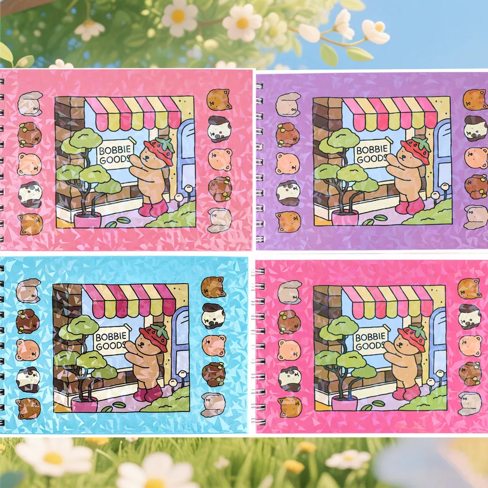 BOBBIE GOODS Coloring Book a coloring book with creative and interesting graffiti Painting Paper Drawing  Doodle Book Doodle Boo