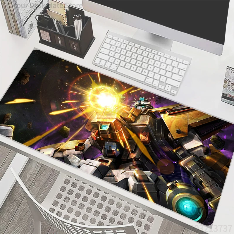 

Mouse Pad M-mechanical Warrior G-gundam Anime XXL Computer Gamer Desk Mouse Mat For CS GO Office Laptop Kawaii Mousepad