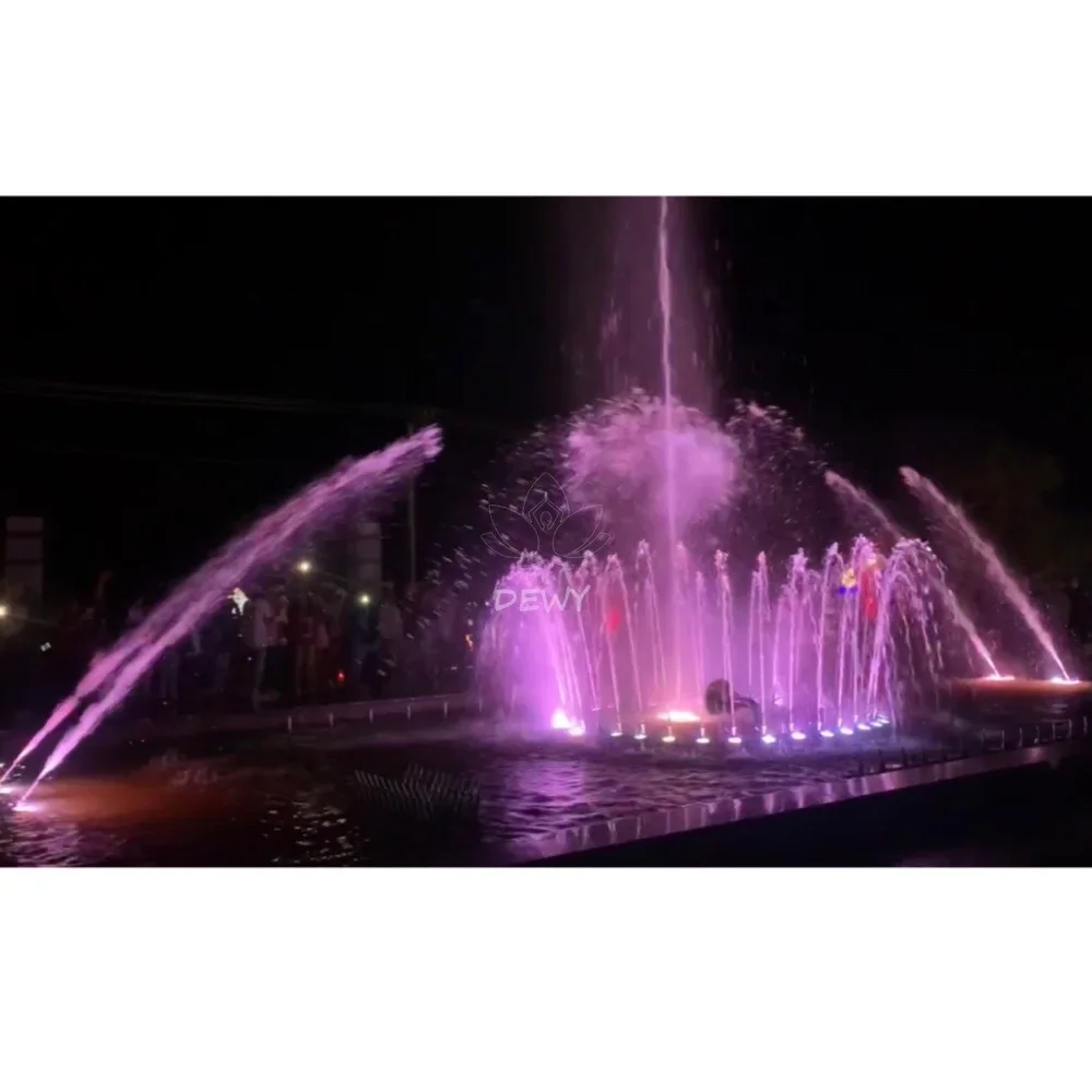 Design Outdoor Lake Large High Decorative Musical Dancing Water Fountain Show