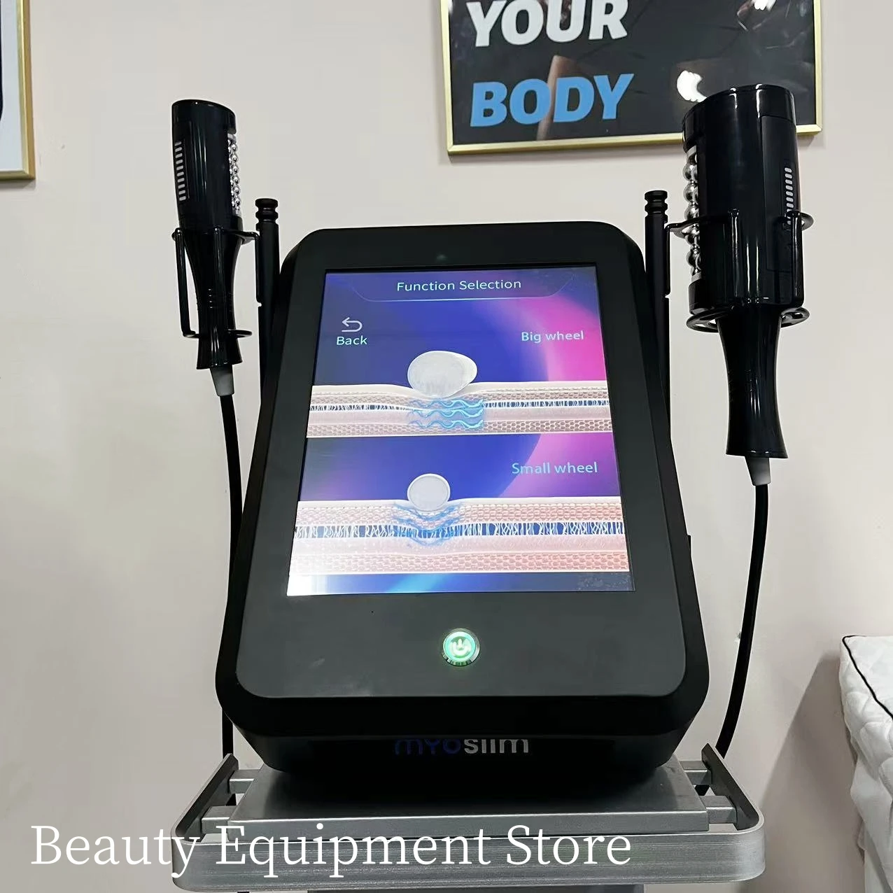 MYOslim Body Sculpt Machine 6500W 200HZ Roller EMS RF Sculpting Weight Loss Electromagnetic Slimming Muscle Stimulation Massager