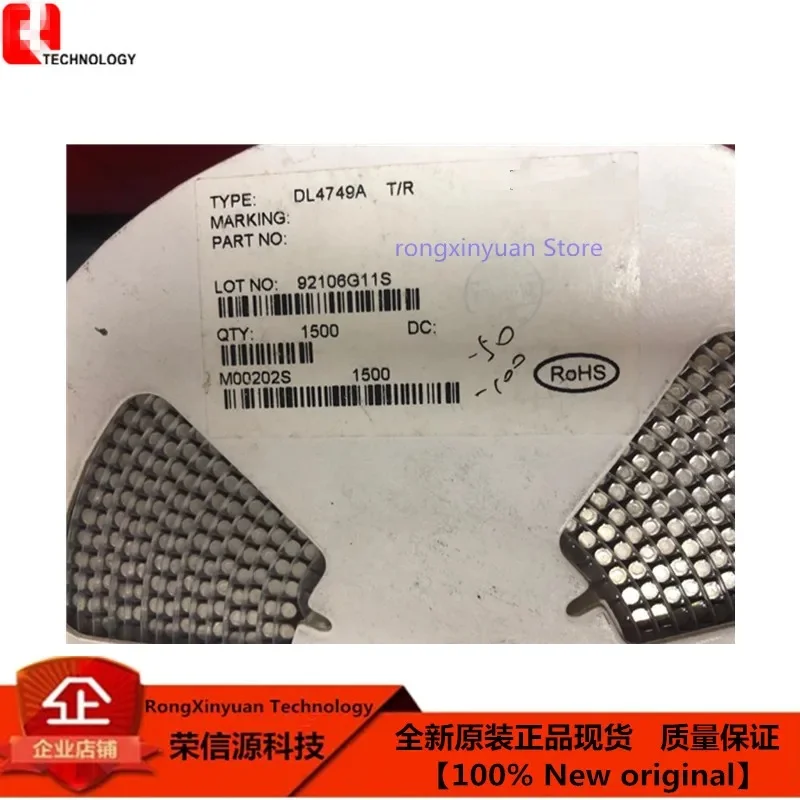50 шт./лот DL4749A DL4749A T/R DL4749AT/R DL4749 стабилитроны для ПОВЕРХНЕЙ МОНТАЖ 100% новый оригинал