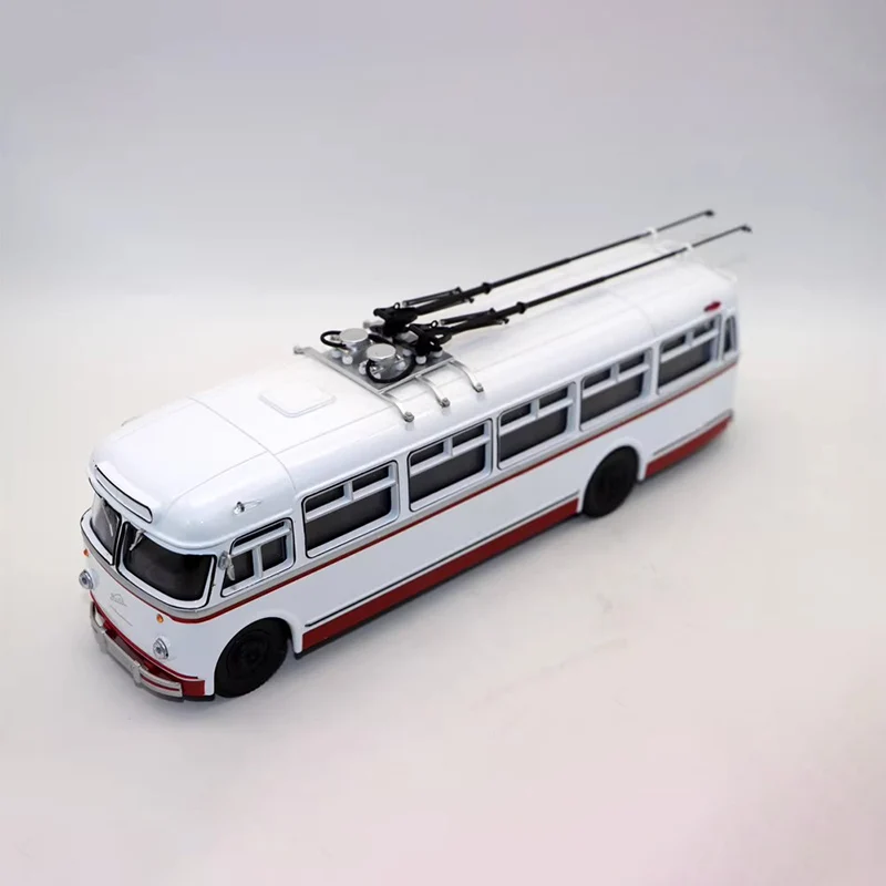 

Масштабная модель трамвайного автобуса 1:43, электрический пассажирский автобус, имитация, модель из сплава, статическая демонстрационная коллекционная игрушка, подарок