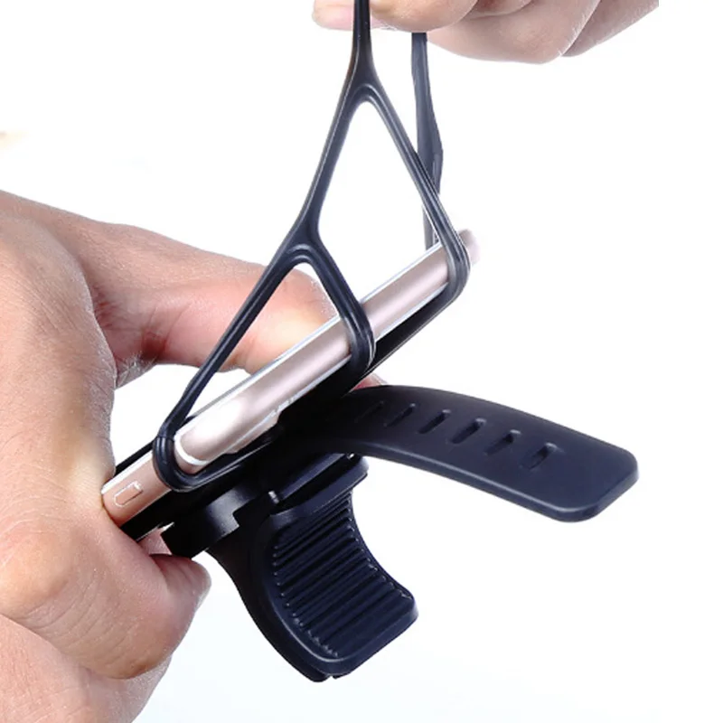 360 ° حامل هاتف قابل للإزالة، حامل هاتف عالمي للدراجات النارية، حامل هاتف سكوتر لجميع الهواتف الذكية من 4 إلى 7 بوصات #2