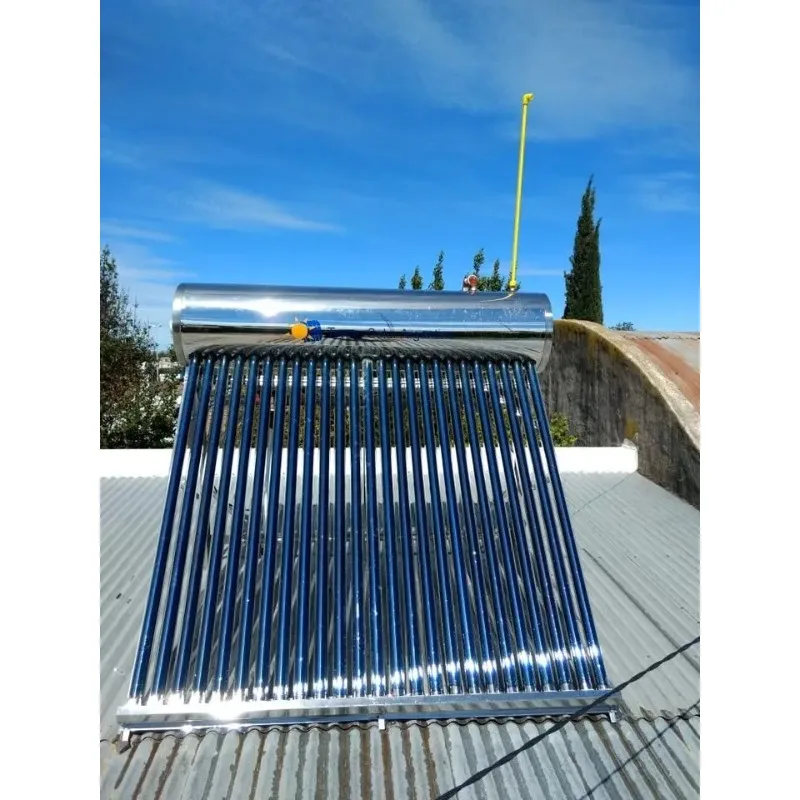 24 سخان مياه ساخن يعمل بالطاقة الشمسية بأنبوب مفرغ حوالي 215 لتر أو قابل للتخصيص وغير ضغط