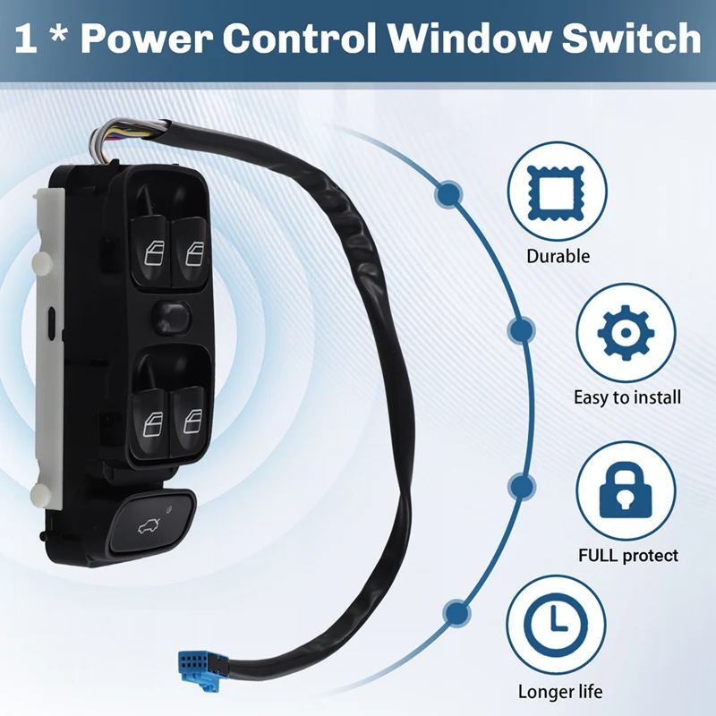 

Power Control Window Switch for MERCEDES C CLASS W203 C180 C200 C220JAS