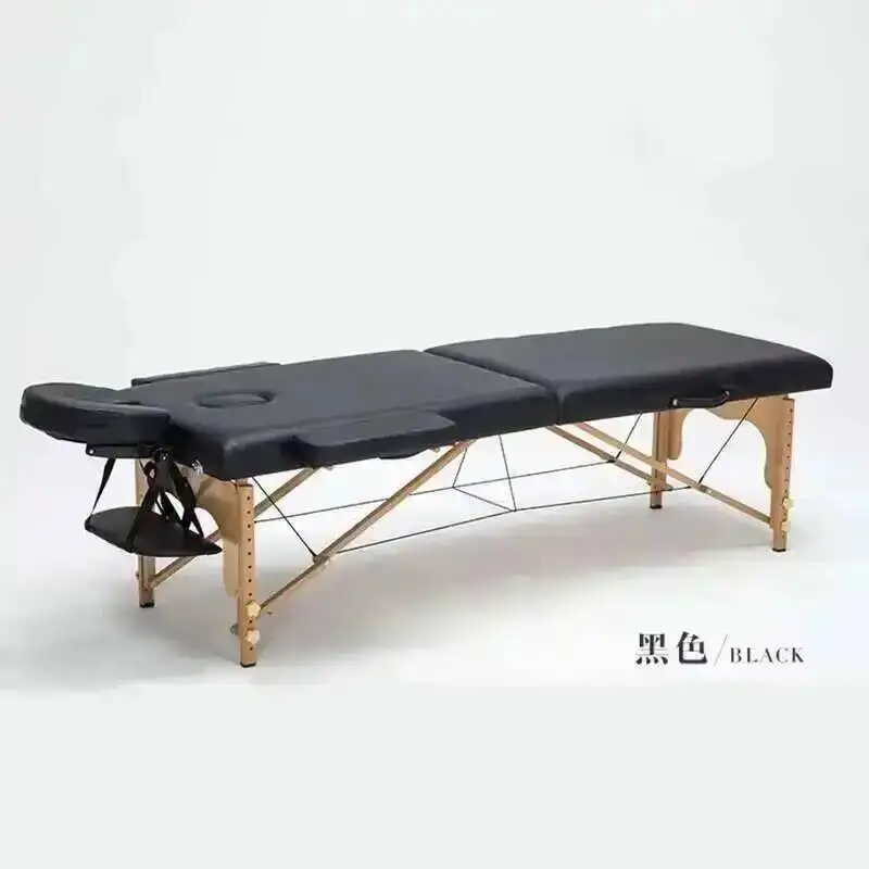 Bed Spa Massage Table Salon Furniture Wooden Massage Original Portable Acupuncture Beauty Therapy Tattoo Table Folding