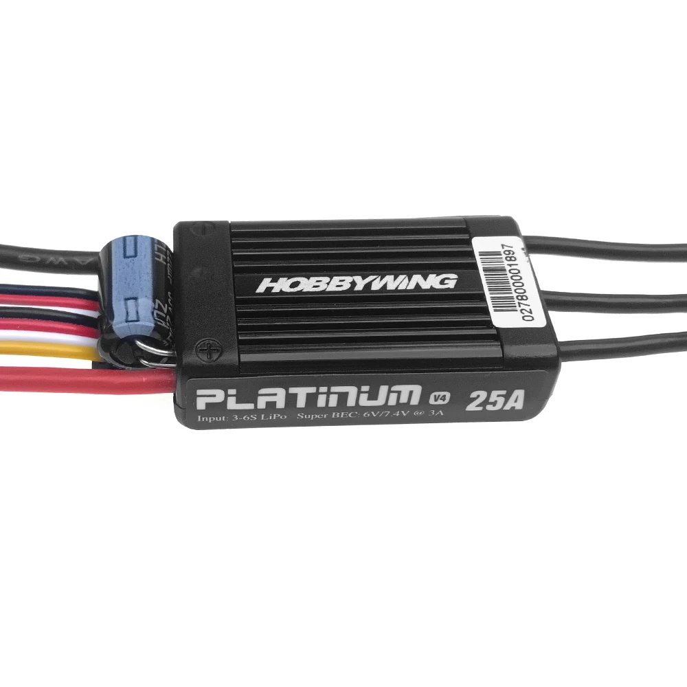 Hobbywing Platinum Pro V4 25A/40A/60A/80A/120A  V5 150A 3-6S Lipo BEC Empty Mold Brushless ESC for RC Drone Aircraft Helicopter