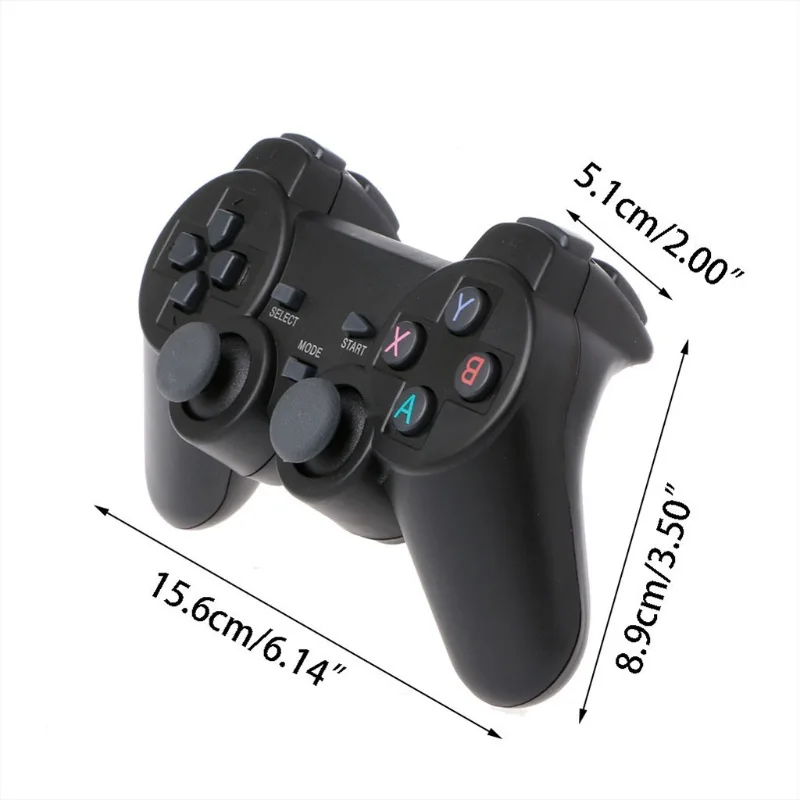 Custom Dual Player Game Controller for PC, 2.4G Wireless Connection, Android TV Game Controller