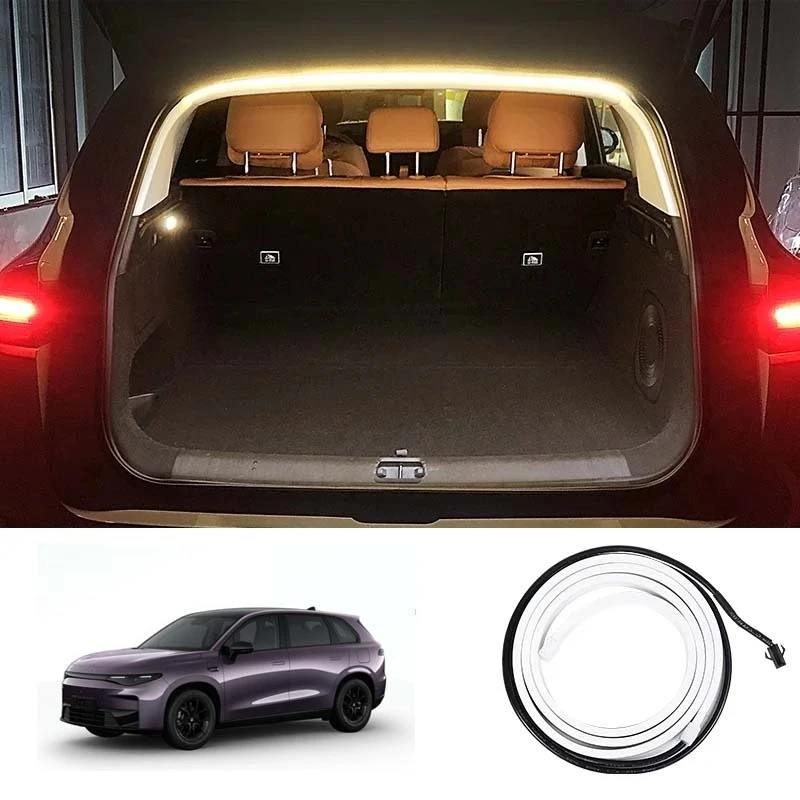 For LEAPMOTOR C10 Trunk Ambient Light Tailgate Lighting Decorative Light Automotive Suppliers Interior Modification Accessories