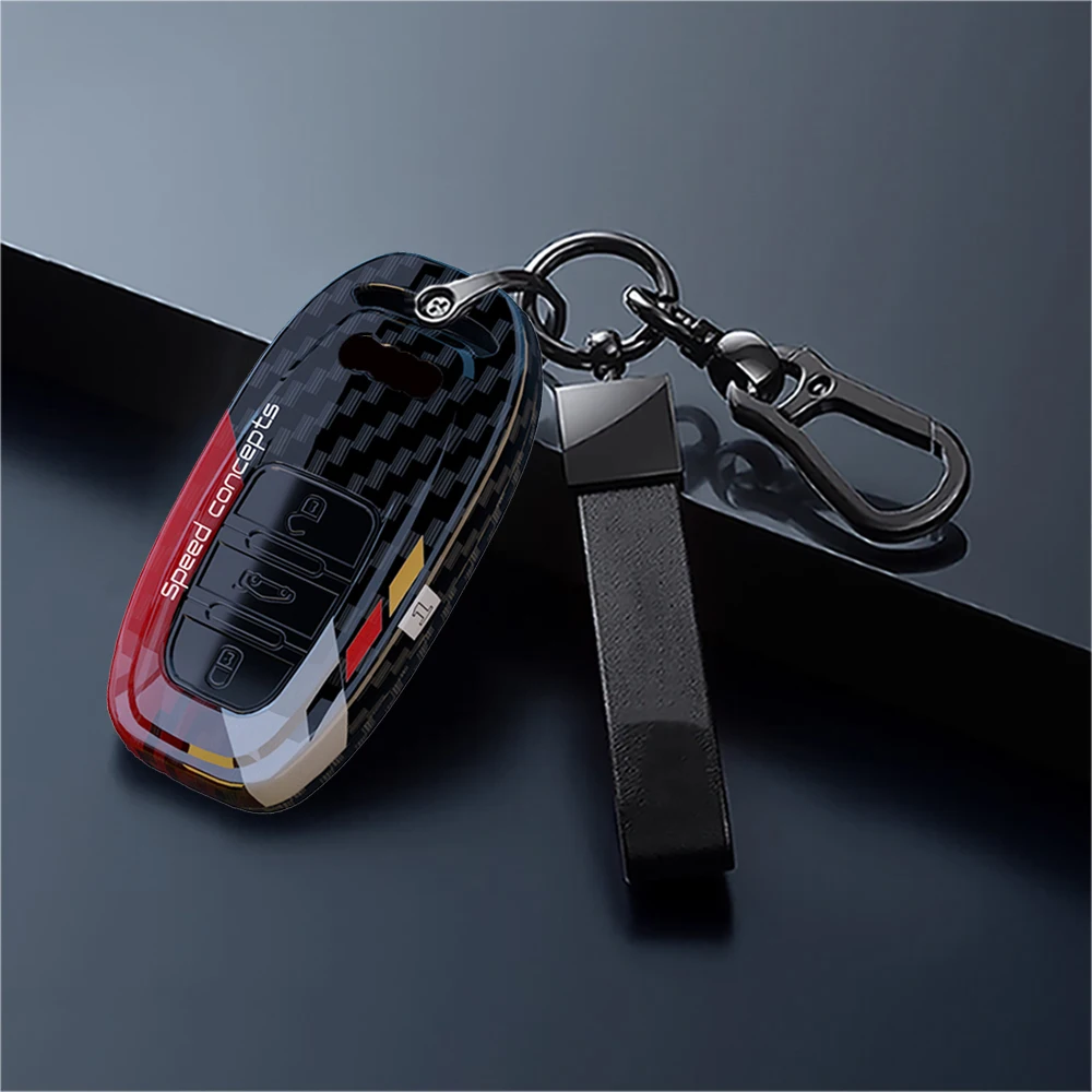 

Чехол для ключа автомобиля из АБС-пластика для Audi Q3 Q5 Q7 A1 A3 8P A4 B9 A5 A6 C7 8S 8W A7 A8 4M S4 S5 S6 S7 S8 RS3 RS6 SQ5 TTS TFSI