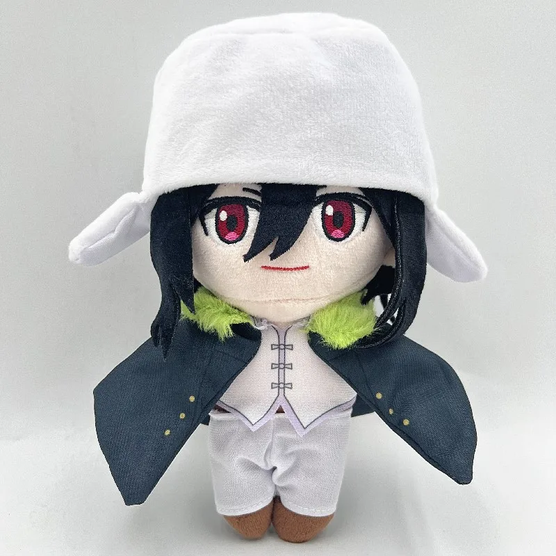 20cm Bungou Stray Dogs Plush Doll Edogawa Rampo Ryunosuke Akutagawa Nakahara Chuya Dostoyevsky Stuffed Anime Plushie Toys Gift