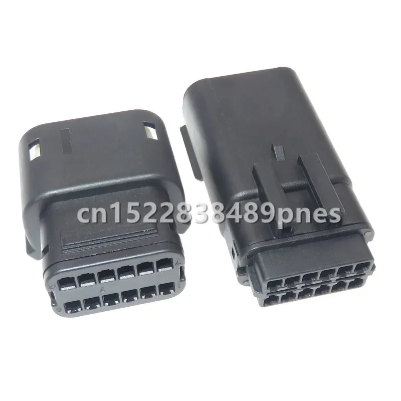 12 Pole 33472-1201 33482-1201 Auto Headlight Wiring Harness Plug For Ford Focus Mondeo Buick Chevrolet