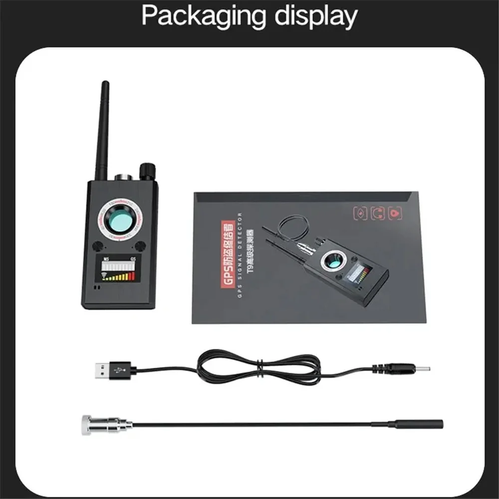 المهنية مكافحة التجسس كاميرا كاشف علة الماسح الضوئي حماية الأمن الصوت RF إشارة كام الأدوات المخفية سيارة لتحديد المواقع المقتفي مكتشف #6