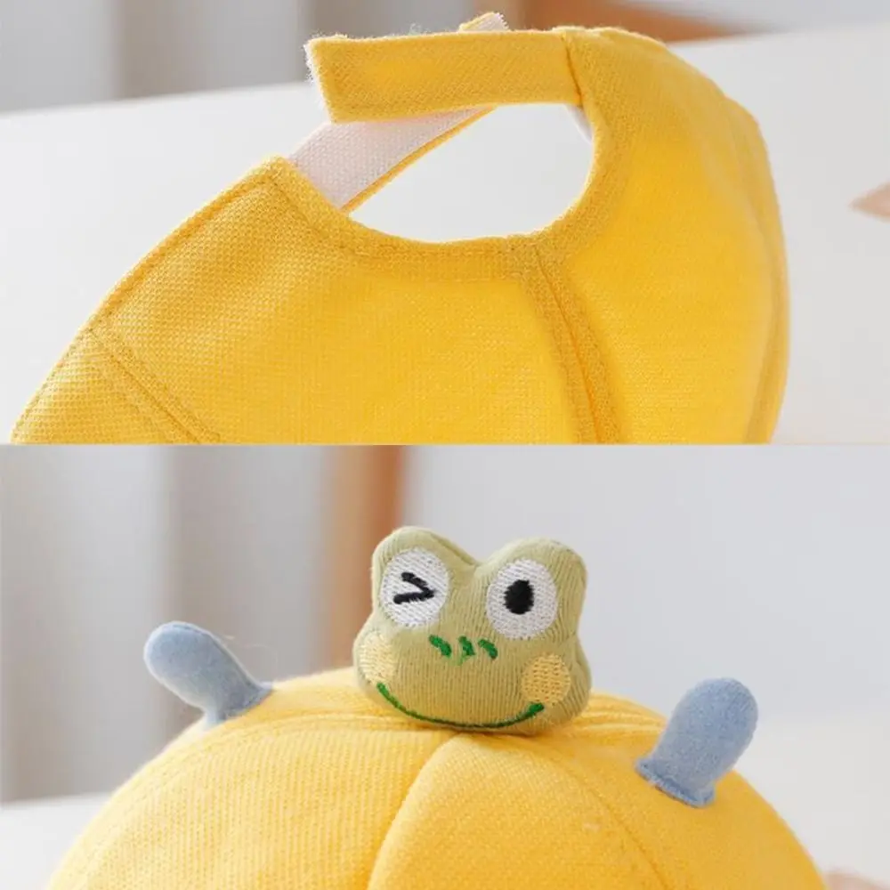 Cute Cartoon Frog Duckbill Hat Soft Brim Sunshade Design Fisherman Cap Adorable Style Wide-brim Visor Hat Summer Season