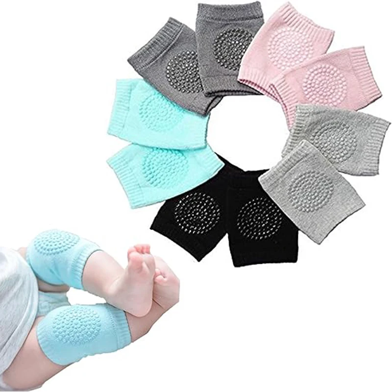 

Baby Knee Pad Kids Safety Crawling Elbow Cushion Mesh Kneepad Protector Leg Warmer Cushion Legging Infants Children Five Color