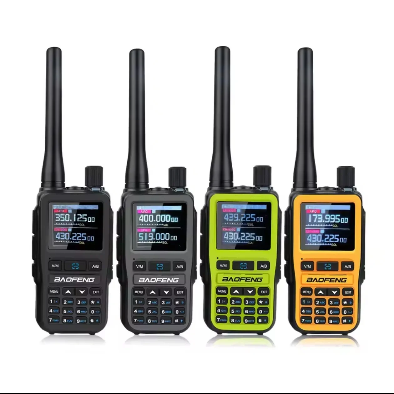 Practical bestseller BAOFENG 5RMINI Walkie-talkie One-click Frequency AM Aviation Mobile Phone Writing Frequency Self-driving To