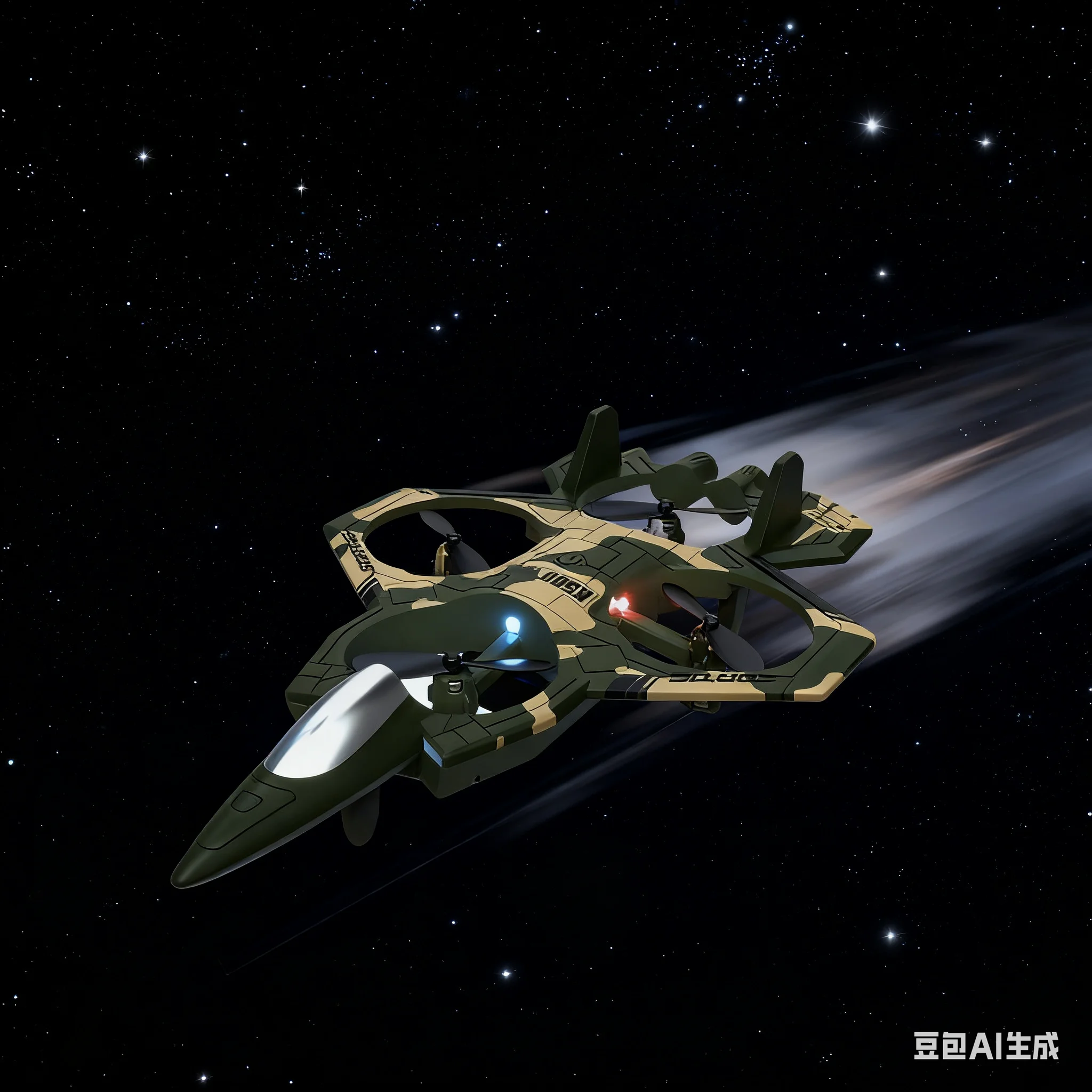 Air Stunt Rolling & Light-up Quadcopters with Hovering Altitude Hold - Remote Controlled Aerial Mode