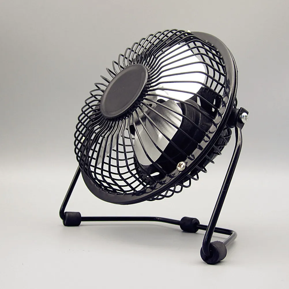 

USB Mini Table Fan Portable 4 Inch High Velocity Quiet Cooling Fan Adjustable Stand for Home Office Dorm Desk Use