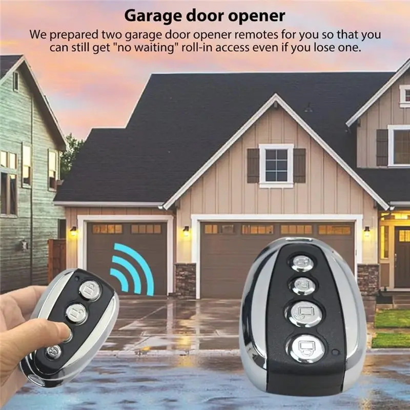 Remote Control For Automatic Gate Opener -433.92 Mhz Electric Rolling Driveway Security Kit With Backup Keys-A31R