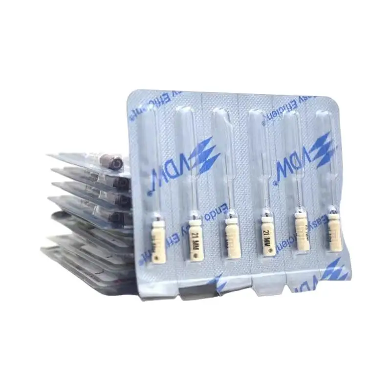 

Dental Root Canal Treatment VDW C-Pilot Files Endodontics Hand Instrument Stainless Steel C-Files Dentist Clinic Tools 1 Pack