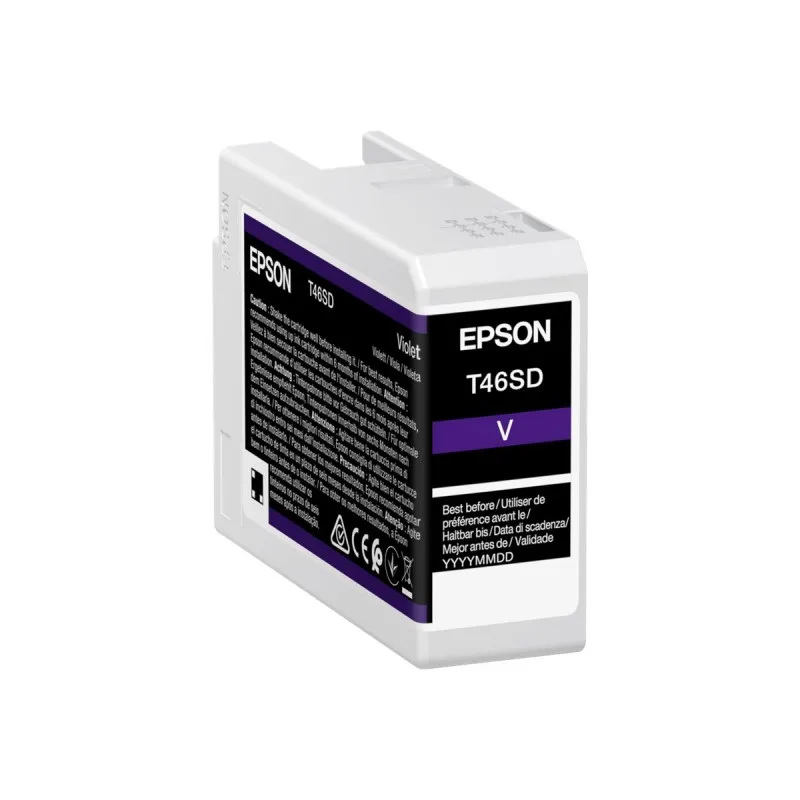 Epson T46SD Violet Original ink cartridge-C13T46SD00 C13T46SD00 tintasycartuchos.com