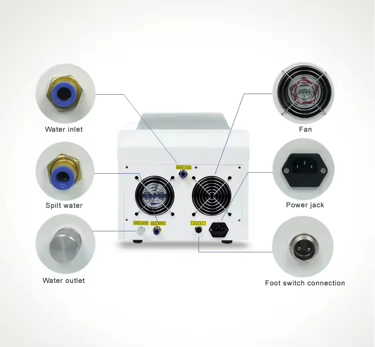 Professional Picolaser Picosecond Laser Q Switched Nd Yag Laser Tattoo Removal Machine 755nm 1064nm 532nm 1320nm Hot Sale