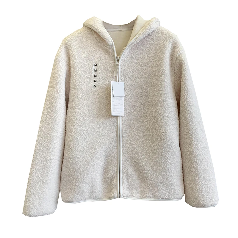 Pluche Jas Hoodie Vrouwelijke Fleece Faux Bont Designer Kleding Vrouwen Luxe Standbeeld Buitenste Bovenkleding Jassen Voor Vrouwen Gratis Verzending