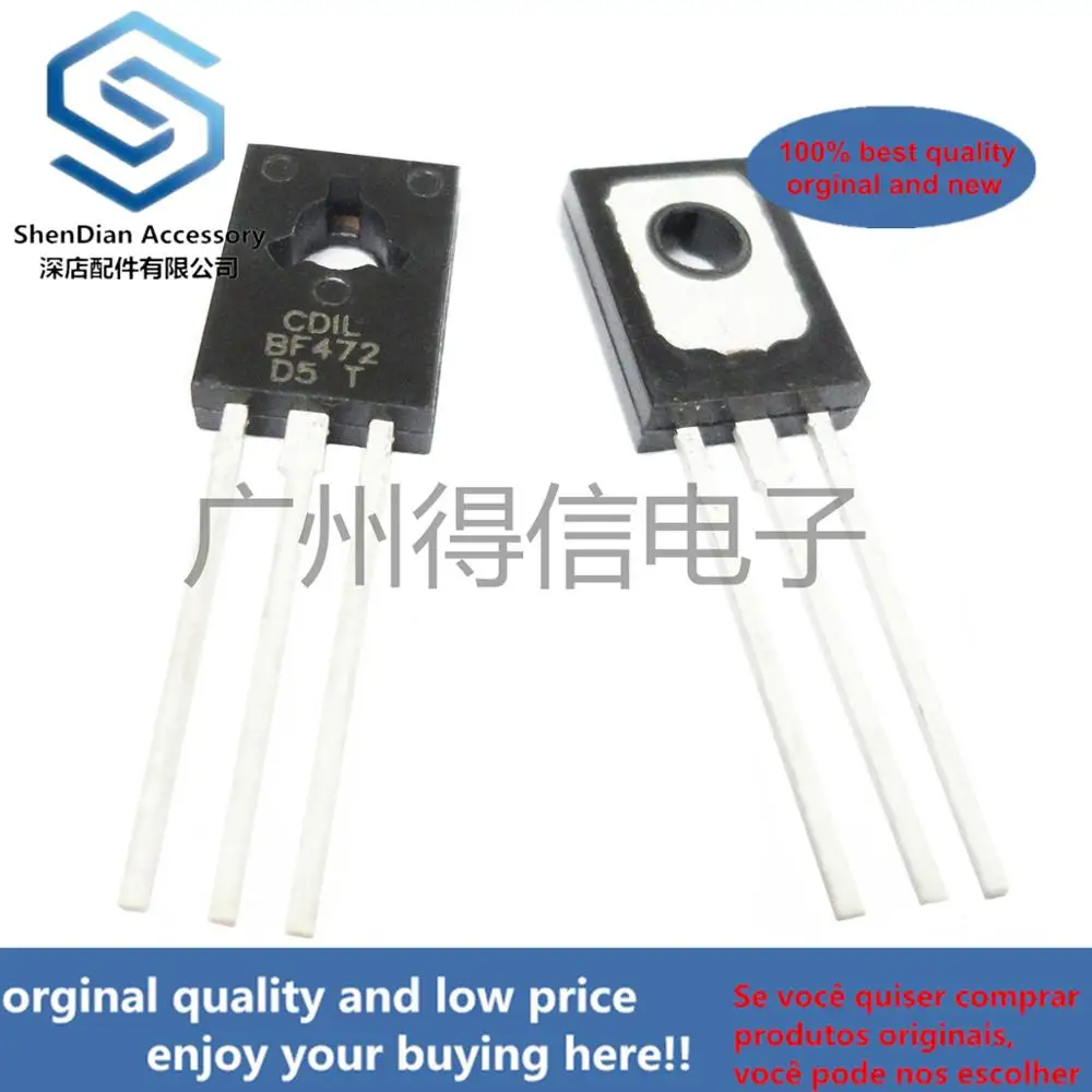 10pcs 100% orginal BF472 472  TO-126 PNP high-voltage transistors  real photo