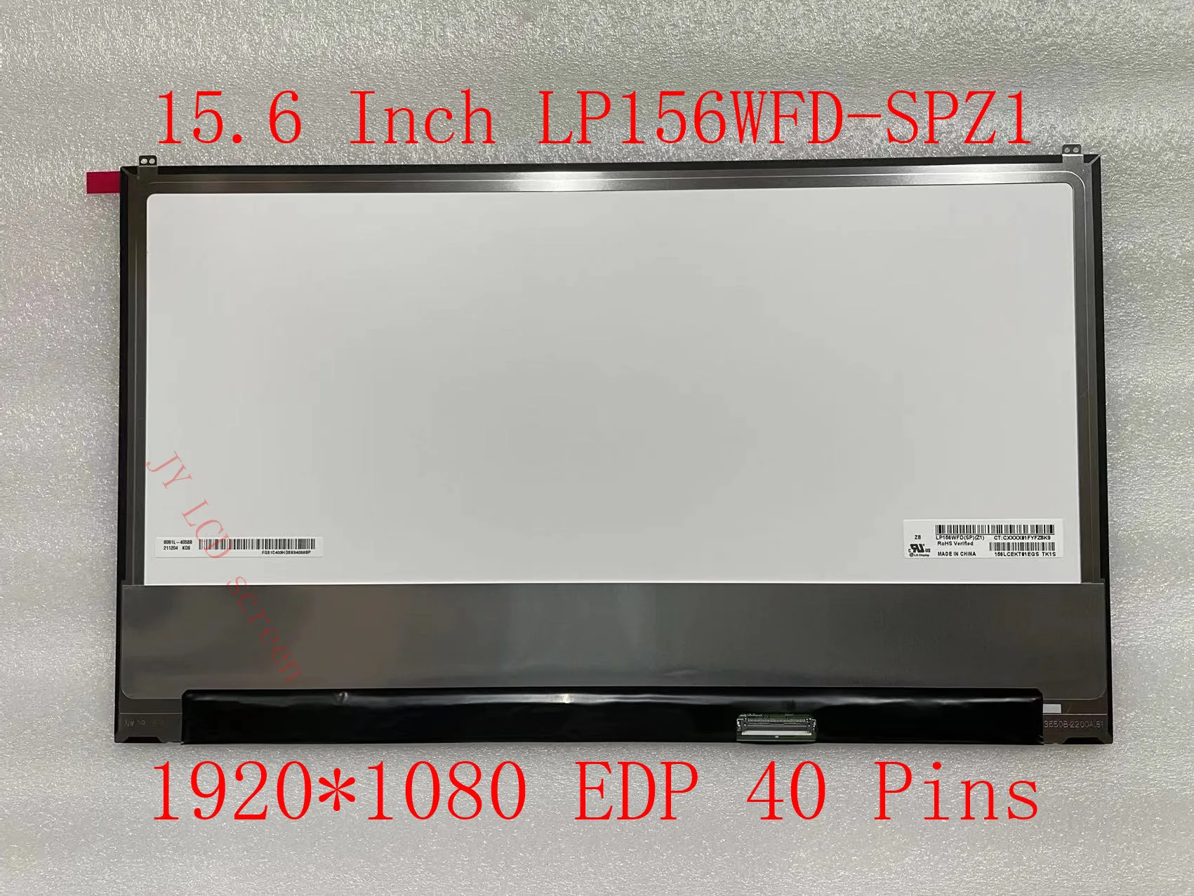 15.6 inch LP156WFD-SPZ1 LP156WFA-SPG1 LP156WFA-SPG2 LP156WFD-SPY1 Laptop LCD Touch Screen Display Panel Matrix FHD EDP 40 Pins