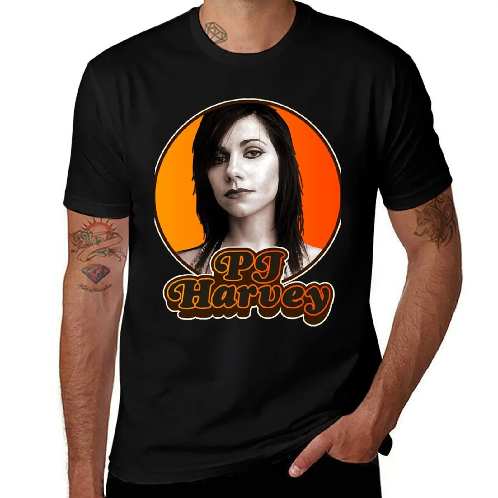 

Retro PJ Harvey Tribute T-Shirt Lightweight Gym Training T-Shirt