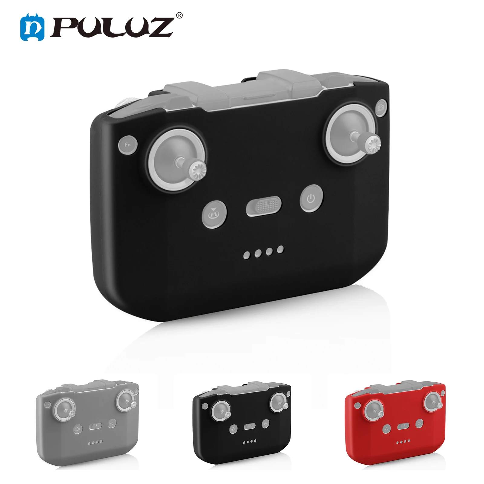 PULUZ Shockproof Anti-scratch Silicone Case For DJI Mini 3 / 3 Pro / Mavic 3 / Air 2S / Mini 2 RC-N2 / RC-N1 Remote Control