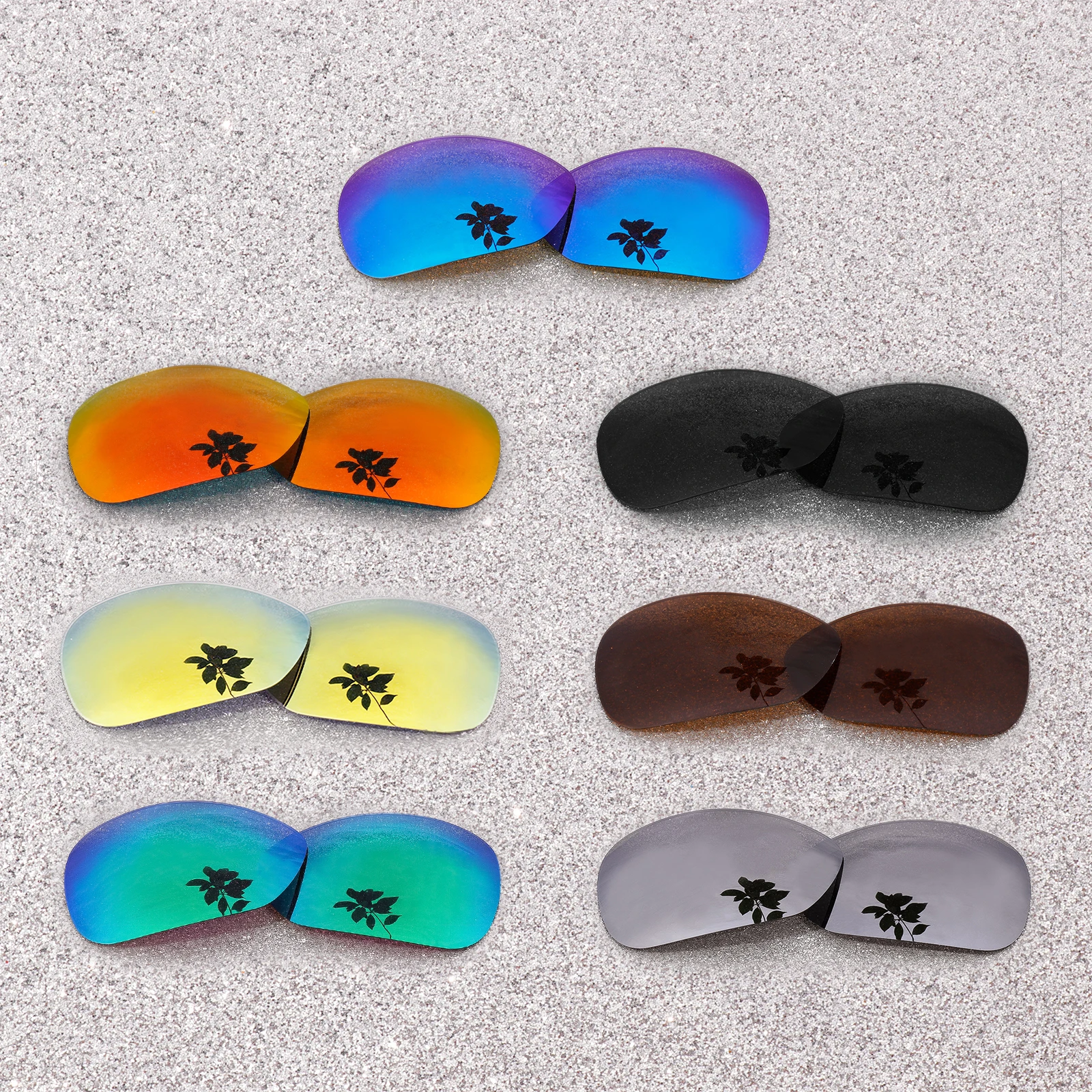 

HDTAC Polarized Replacement Lenses For-Oakley Crosshair 1.0 2005 Sunglasses Multicolor Options