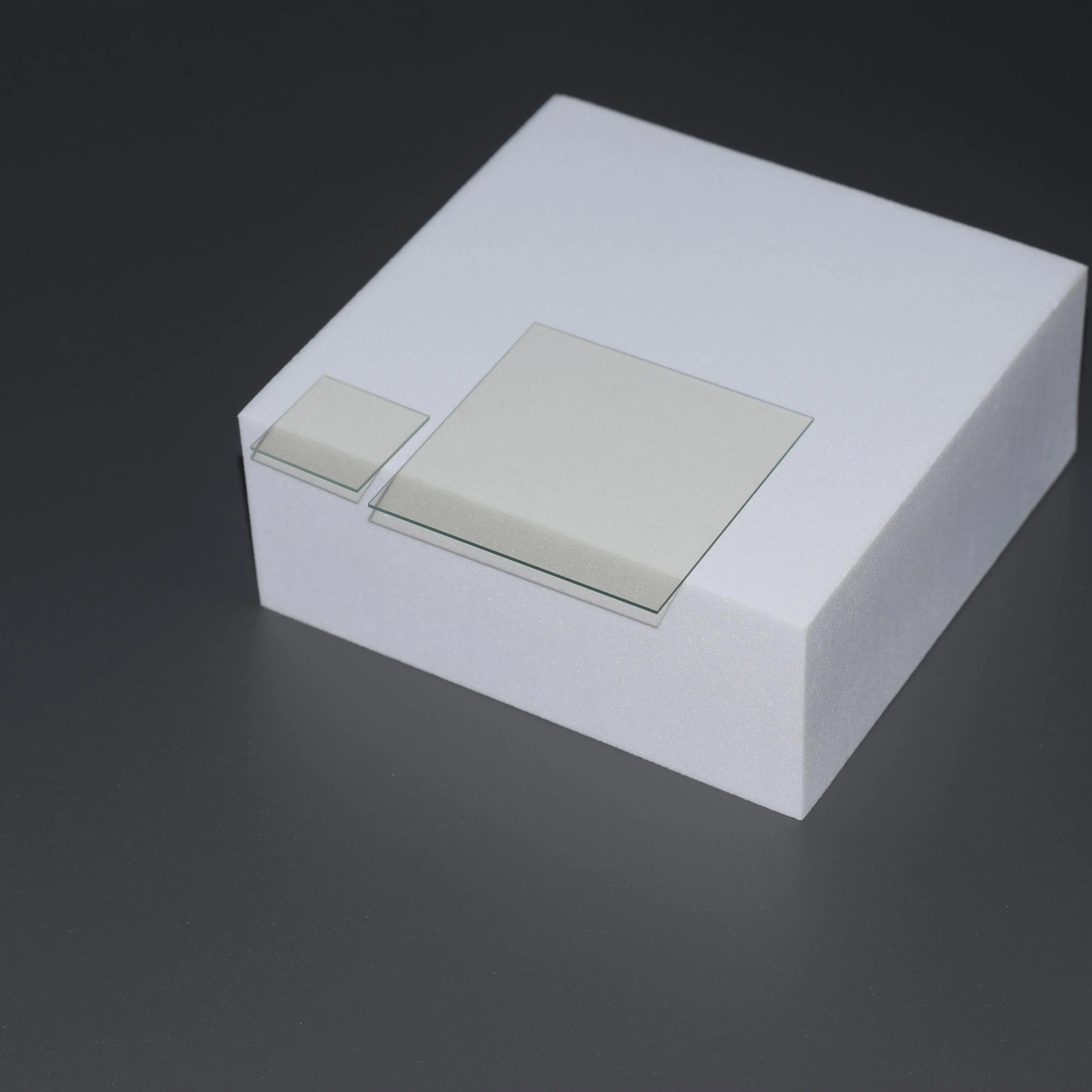 FTO Conductive Glass Sheet 100x100x2.2mm 14 Ohm/Sq 1pc Transparent FTO coated glass substrate in solar panels SnO2:F coateded