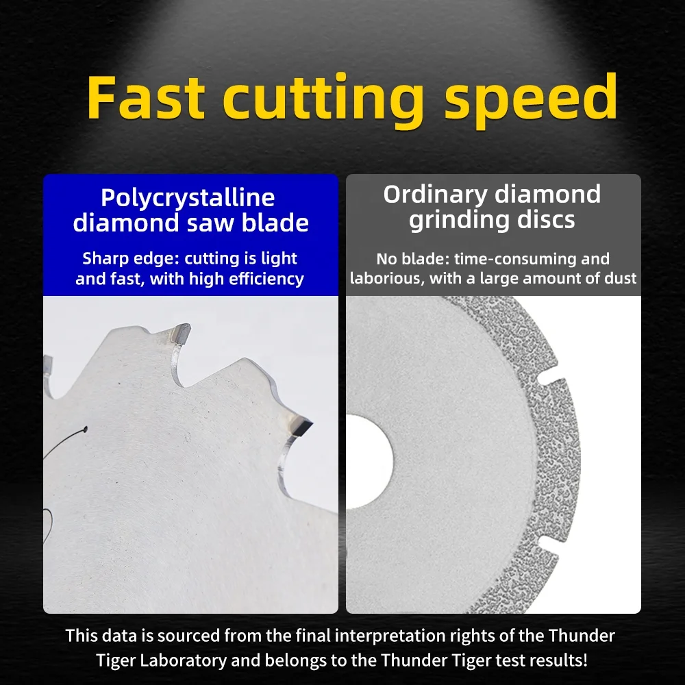 235x2.8x25.4x12T Premium PCD Tipped Saw Blade Applied to Fiber Cement Fireproof Board and Calcium Silicate