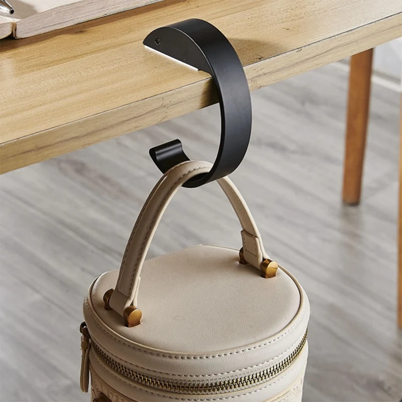 Taschen haken tragbare Tisch taschen haken abnehmbarer Handtaschen ständer multifunktion aler Tisch haken