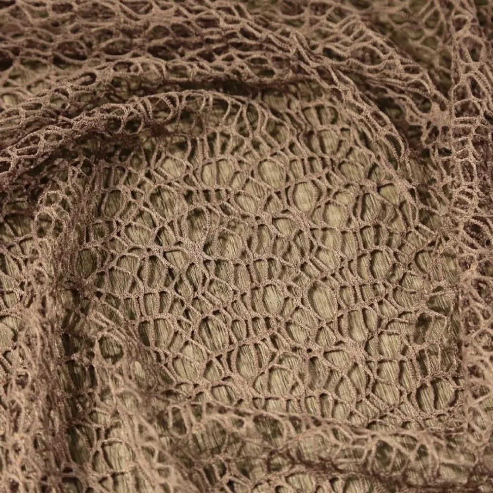 

New Irregular Hollow Mesh Gauze DIY Winding Texture Sewing Fabric Soft Plain Designer Cloth Clothing Decorative