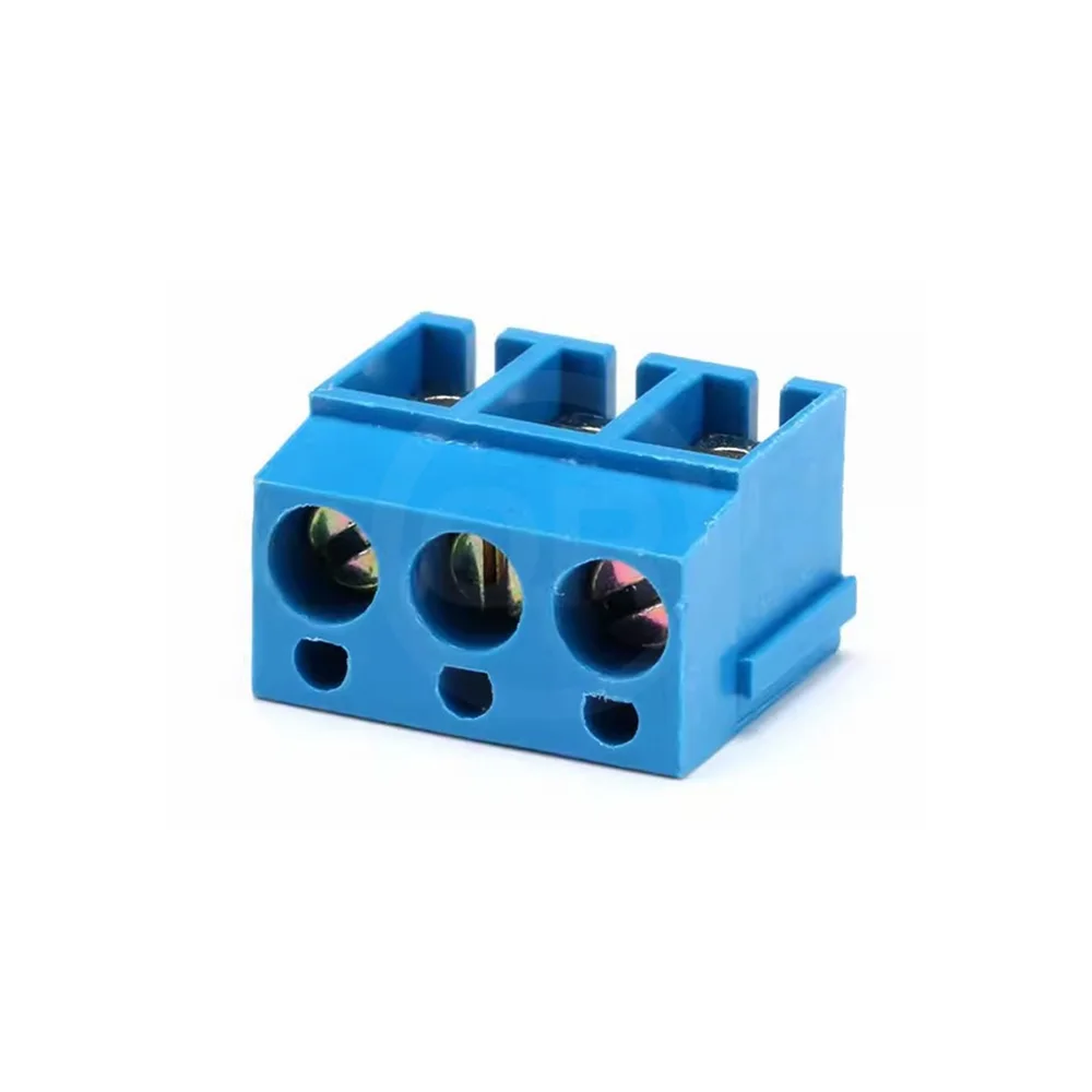 (10 Pcs) KF300 - 5.0mm 2P 3P Screw type 5.0 terminal block can be connected 300V / 16A One screw KF 300 5.0