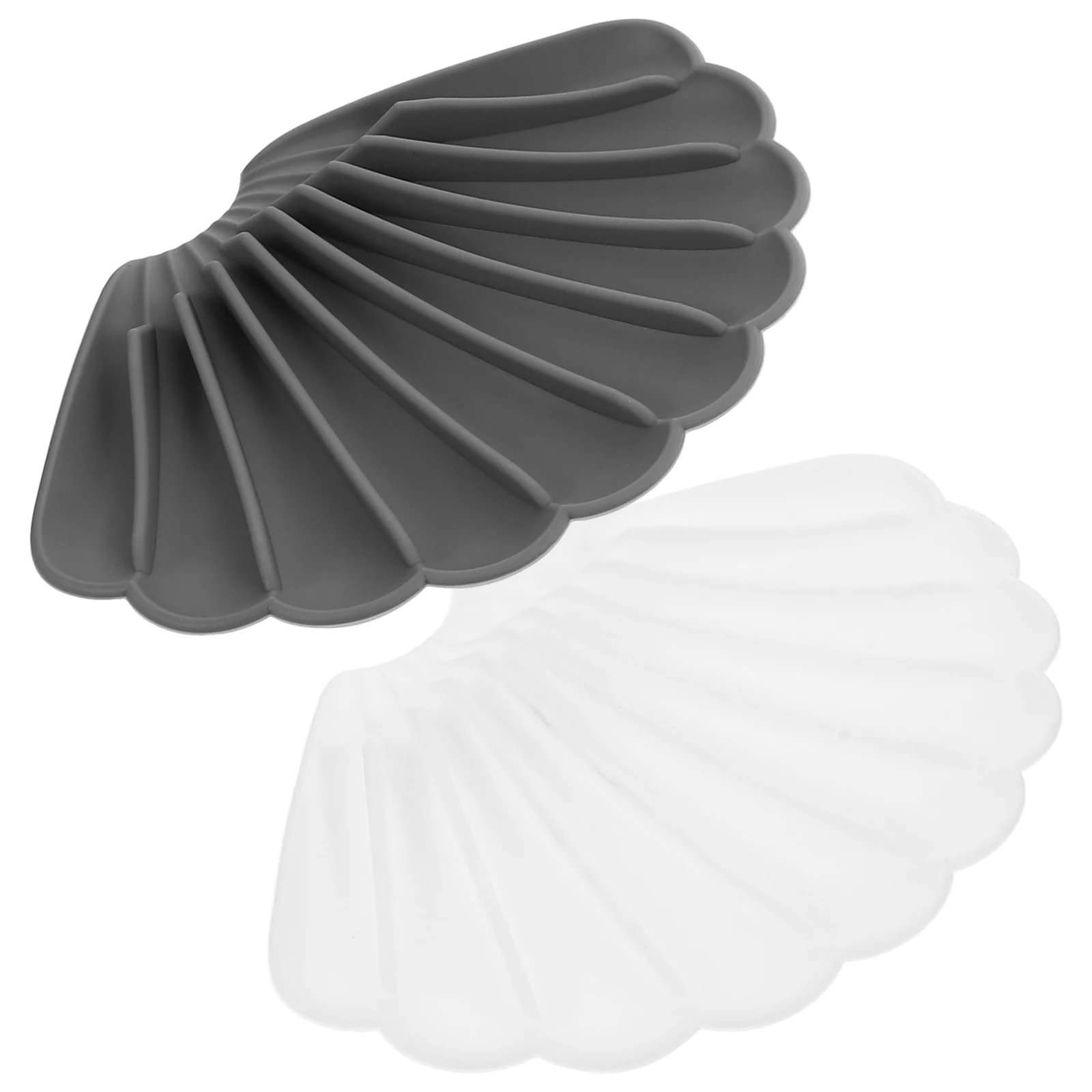 

Shell Soap Dish for Kitchen Holder Bathroom Dishes Stand Tray Drain Rack Shells