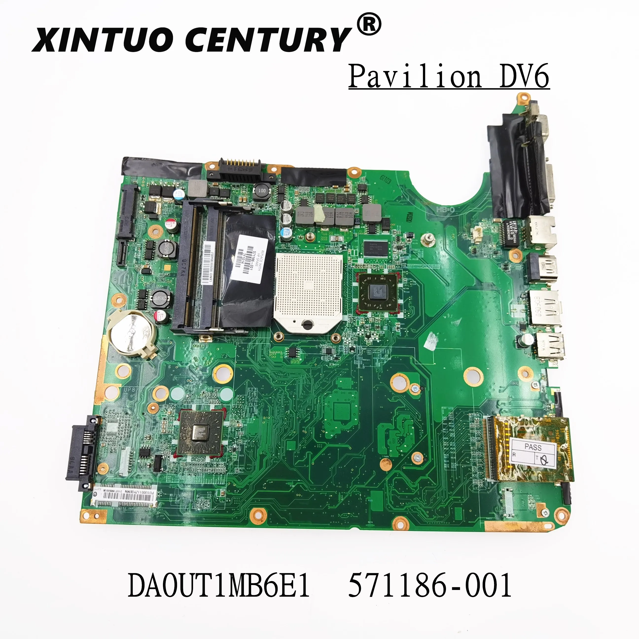 

571186-001 for HP Pavilion DV7-3000 DV7-3024CA DV7-3069WM DV7-3164CL DV7-3173NR NOTEBOOK DA0UT1MB6E0 DA0UT1MB6E1 Motherboard