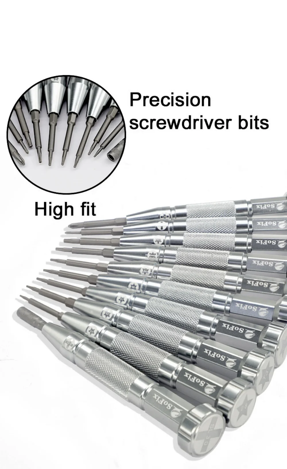 Sofix S-003Max طقم مفك براغي لماك بوك الهاتف المحمول تركيب إزالة المسمار لأجهزة مايكروسوفت اللوحية أداة إصلاح كاملة المدى