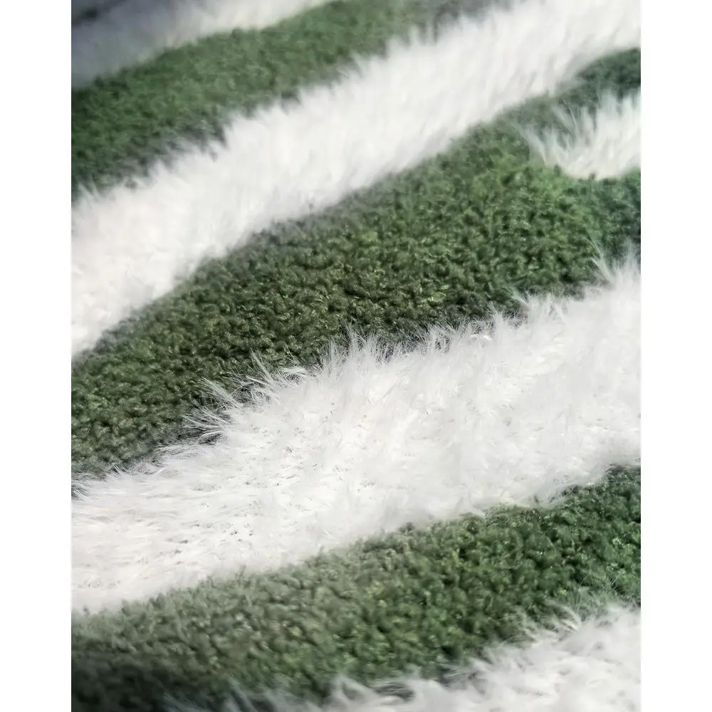 بطانية رمي بطبعة حمار وحشي فائقة النعومة، قطيفة مريحة للأريكة أو السرير، نمط غربي خفيف الوزن، مقاس 60 × 80 أخضر للنساء والمراهقين