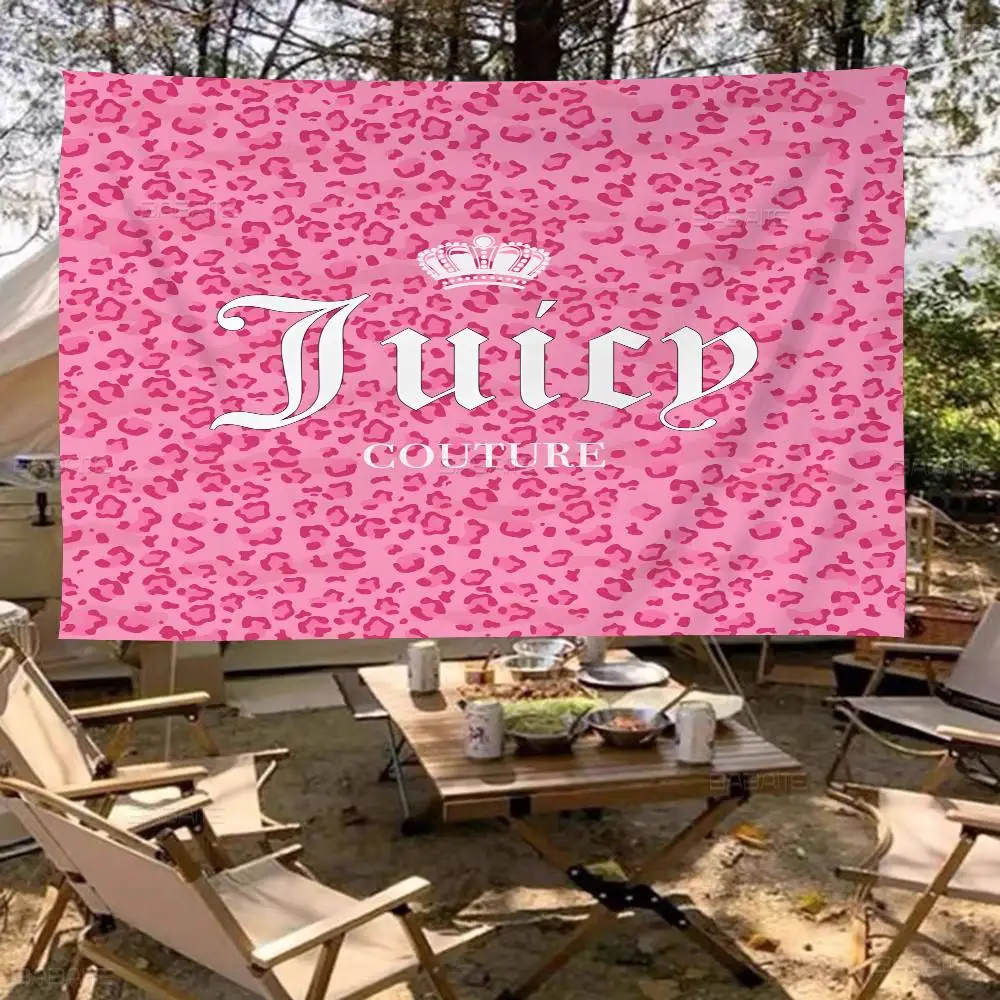 J-Juicy C-C-Couture Family Gatherings Outdoor Atmosphere Flags Camping Decorations Banners