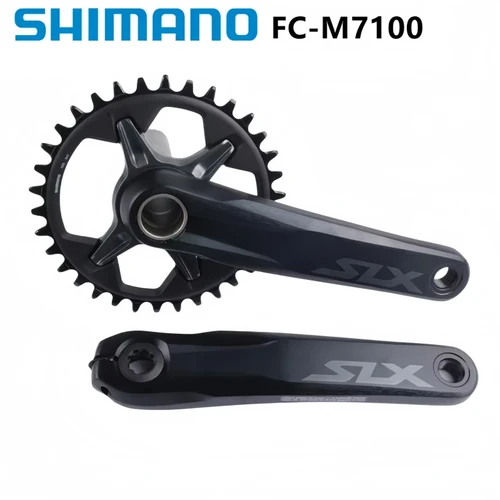 Platos y bielas SHIMANO SLX M7100 M7120 12S MTB bicicleta 170mm 175mm rueda de cadena M7100 30T M7100 32T 34T juego de bielas de bicicleta ciclismo