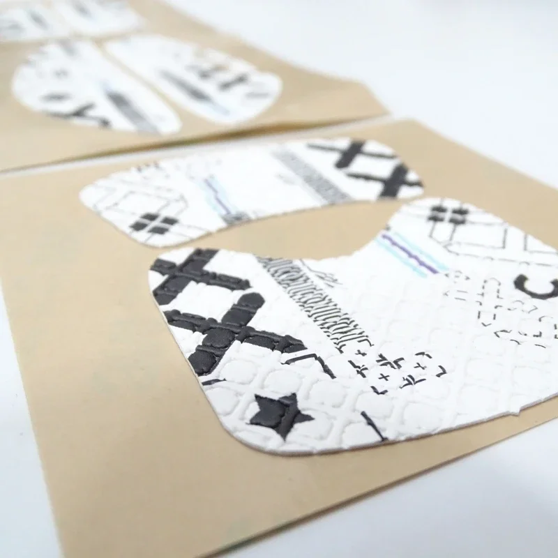 ROG KERIS 2ACEマウス用の税関フィットゲーミングマウススキンアンチスリップステッカーは、激しい戦いでの滑りを防ぎますオフィスタスク