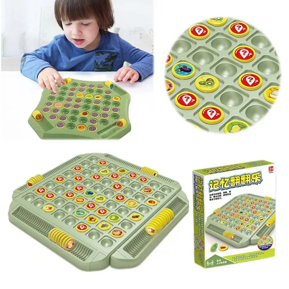 

Логическое мышление, фрукты, флип-шахматы, когнитивная тренировка, интерактивная боевая игра унисекс для родителей, стратегическая настольная игра в шахматы