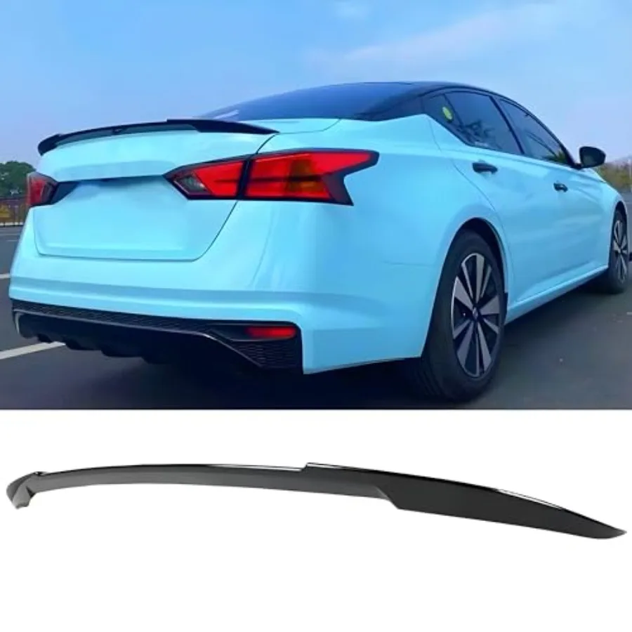 

Rear Trunk Spoiler Wing Lip Compatible with Nissan Altima 2019 2020 2021 2022 2023 2024 2025 SR/SV/SL/S/Accories Paint Black