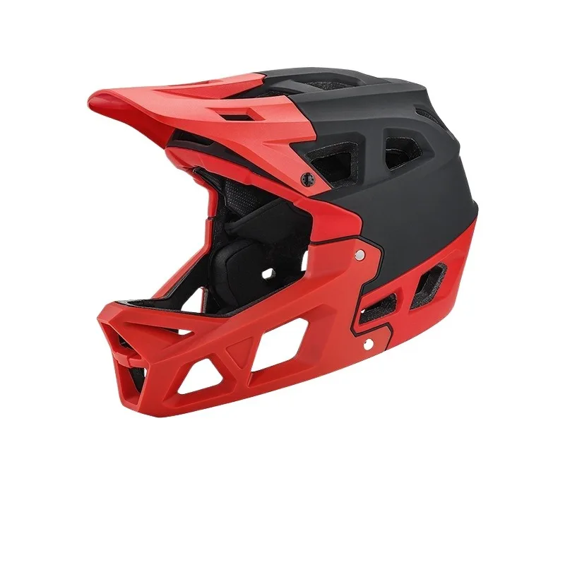 

CE /CPSC/ASTM Certified Premium Adult Full Face Mountain Bike Helmet Camouflage Off Road Downhill Race Safety Cycling Equipment