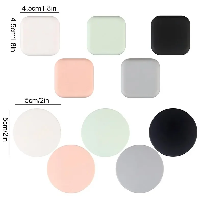 1pcs Silicone Door Stopper Self Adhesive Anti-collision Pad Refrigerator Cabinet Door Handle Mute Protection Pad Wall Protector