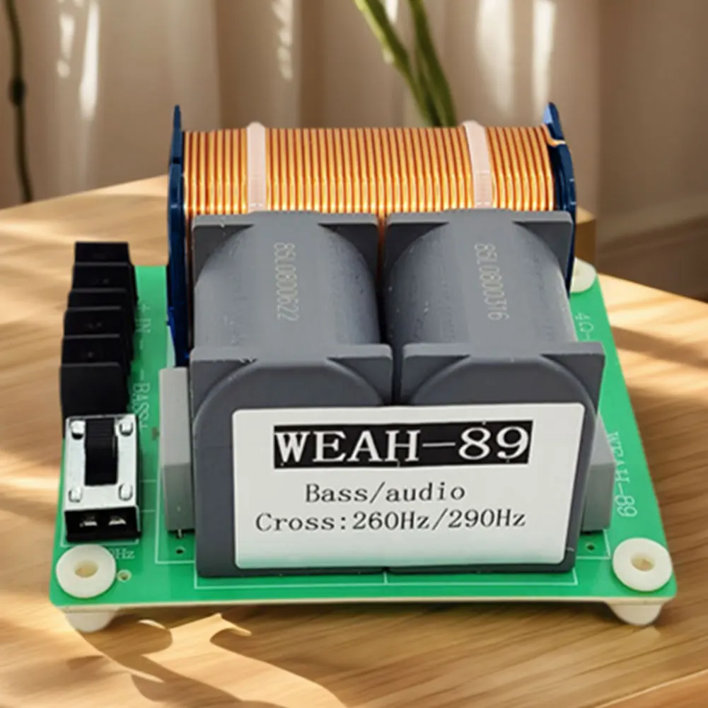 Bass Frequency Distributor Pure Bass Subwoofer Crossover Crossover Frequency Distributor Divider for Home Theater Car Speakers